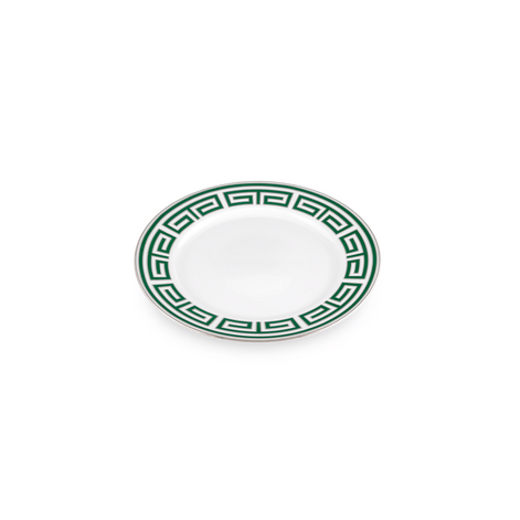 Bring timeless Italian elegance to your table with the&nbsp;Labirinto Emerald Green Porcelain Flat Plate by Ginori 1735, a refined piece from the iconic Labirinto Collection designed by Gio Ponti. Crafted from fine Italian porcelain, this luxury dinner plate combines exceptional craftsmanship with bold geometric design, creating a sophisticated focal point for any dining experience.