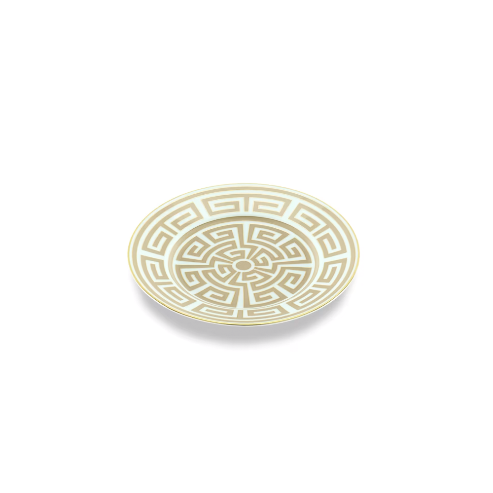 Elevate your dessert presentation with the&nbsp;Labirinto Porcelain Dessert Plate by Ginori 1735, a refined piece from the iconic Labirinto Collection designed by Gio Ponti. Crafted from fine Italian porcelain, this luxury dessert plate combines elegant geometric artistry with exceptional craftsmanship, creating a sophisticated setting for every sweet moment.