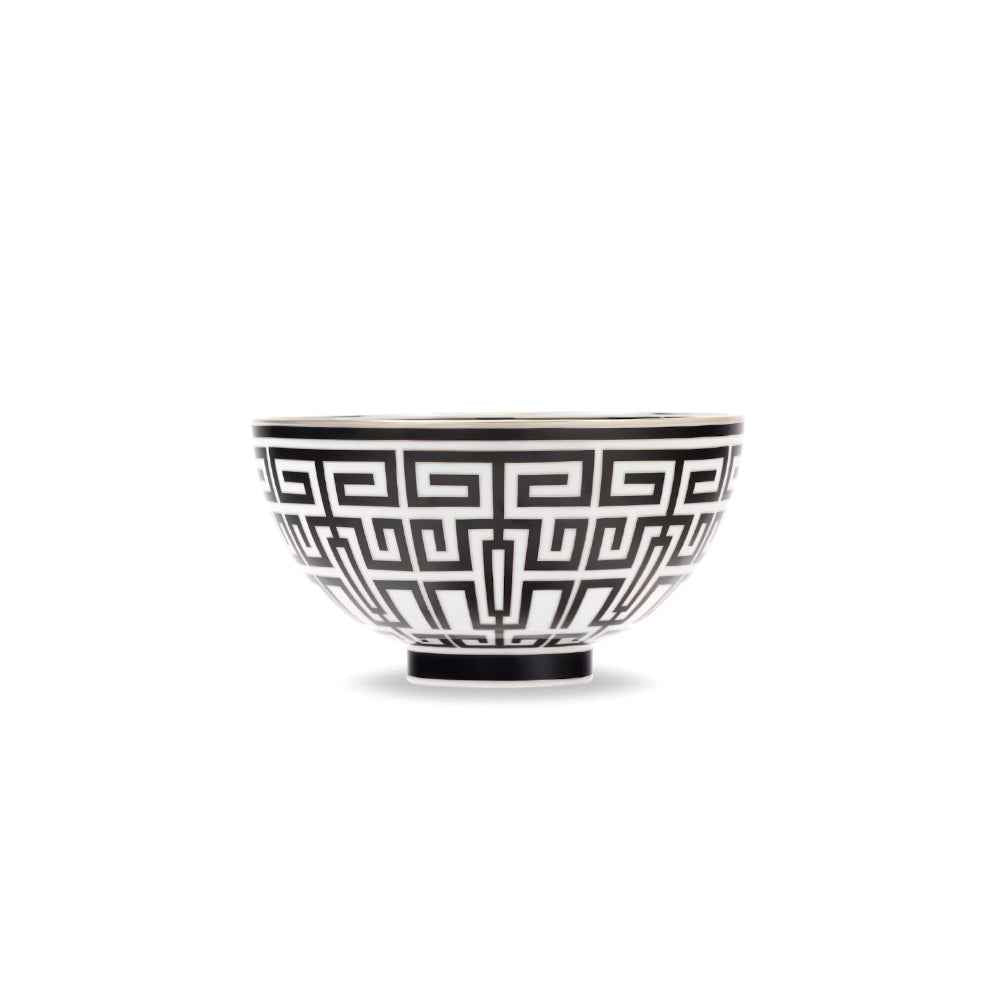 Ginori 1735 Labirinto Gio Ponti Bowl – Nero