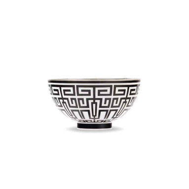 Ginori 1735 Labirinto Gio Ponti Bowl – Nero