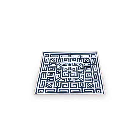 Ginori 1735 Labirinto Square Centerpiece – Zaffiro