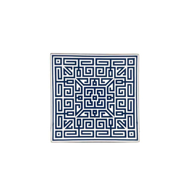 Ginori 1735 Labirinto Square Centerpiece – Zaffiro