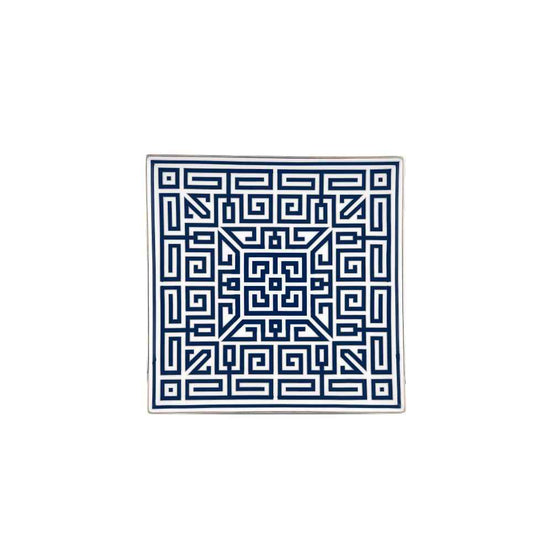 Ginori 1735 Labirinto Square Centerpiece – Zaffiro