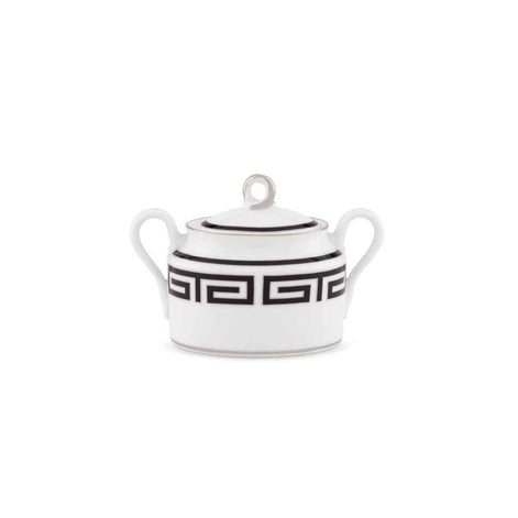 Ginori 1735 Labirinto Sugar Bowl – Nero