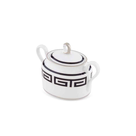 Ginori 1735 Labirinto Sugar Bowl – Nero