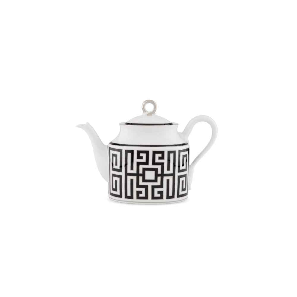 Ginori 1735 Labirinto Teapot – Nero