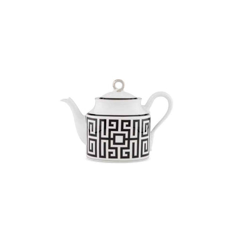 Ginori 1735 Labirinto Teapot – Nero