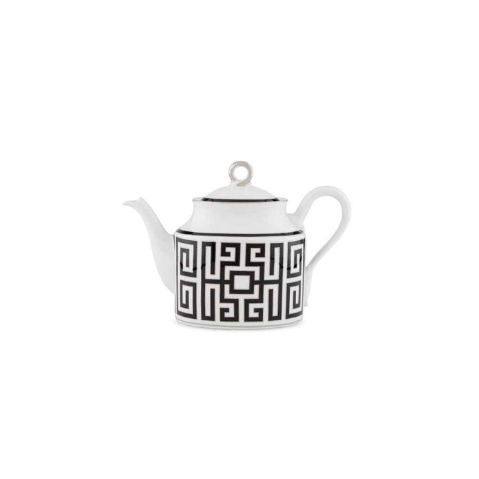 Ginori 1735 Labirinto Teapot – Nero