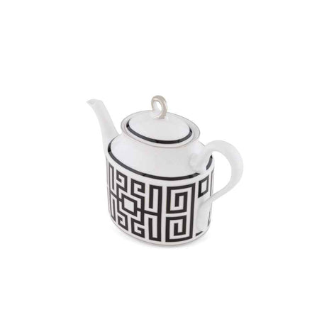 Ginori 1735 Labirinto Teapot – Nero