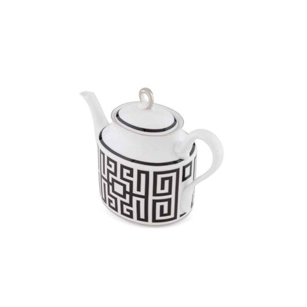 Ginori 1735 Labirinto Teapot – Nero