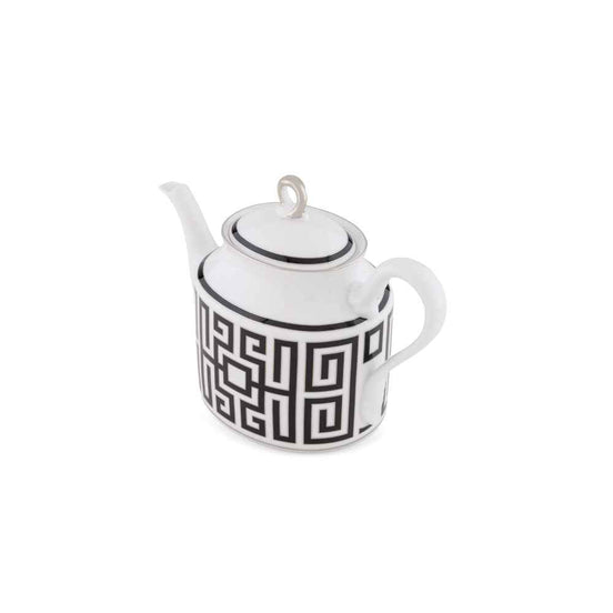 Ginori 1735 Labirinto Teapot – Nero