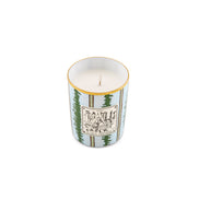 Immerse your home in the atmosphere of the California wilderness with the Rain Rock Creek Scented Candle by Ginori 1735, created in collaboration with British artist and designer Luke Edward Hall. Inspired by the peaceful Big Sur region and a quiet bungalow hidden among the forests of California, this luxury home fragrance combines artistic design with a sophisticated Fougère scent composition.