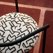 Grammelot by Dedar Milano | Luxury Italian Flock Printed Upholstery Fabric