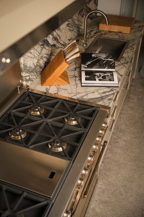 Fully equipped kitchen with Officine Gullo appliances