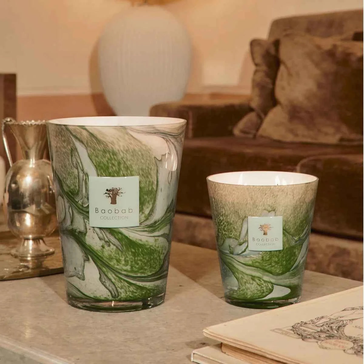 Baobab Collection Limited Edition Leaves Marius Scented Candle | Official distributor in the Baltics - Archideco Interior Gallery