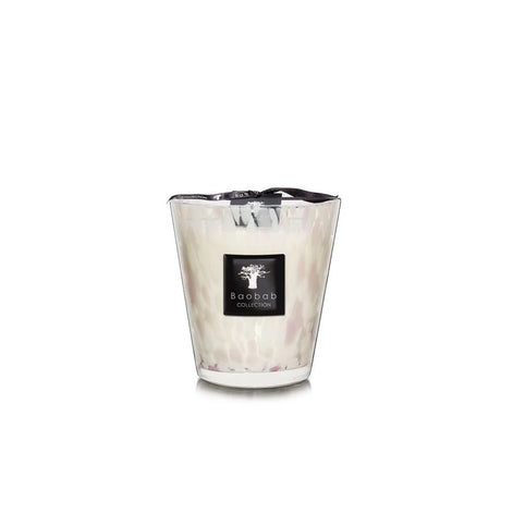 Scented Candle Pearls White