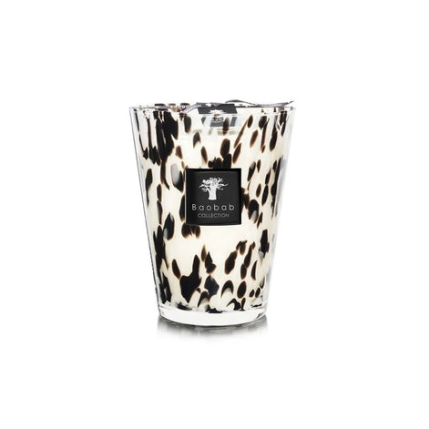 Scented Candle Pearls Black