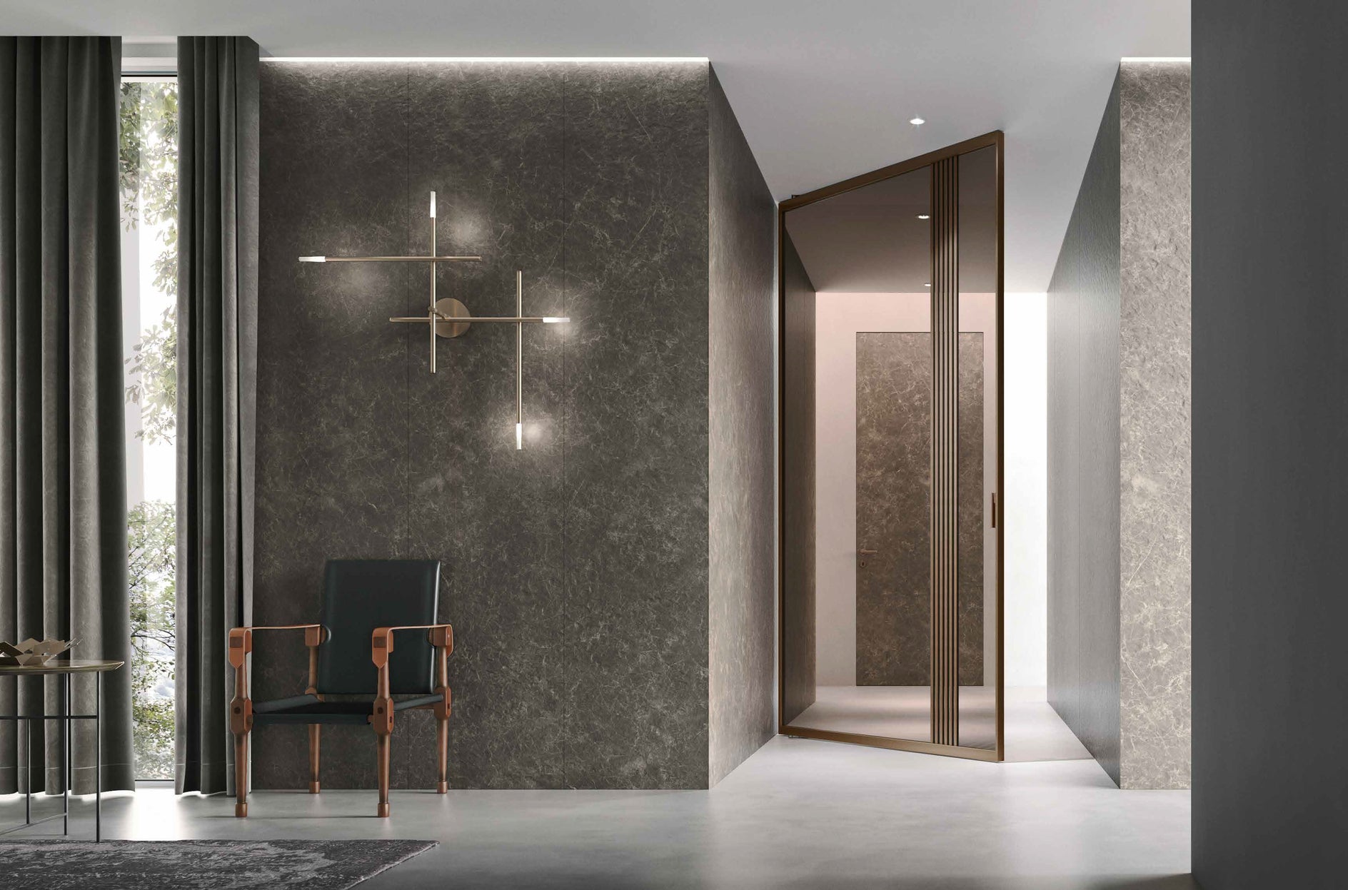 Bluinterni Italian Architectural Doors in Latvia, Lithuania & Estonia at Archideco Interior Gallery: hinged, pivot, sliding and flush-to-wall systems for projects across the Baltics.