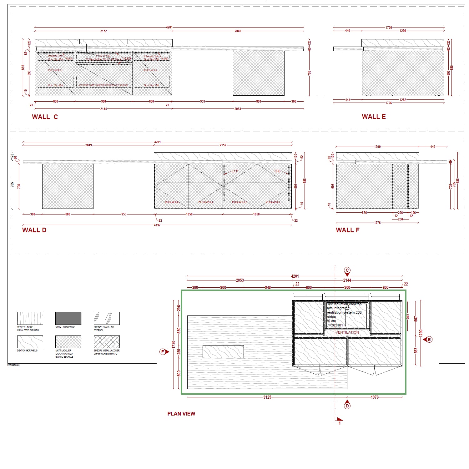 TM Italia kitchen at Archideco Interior Gallery