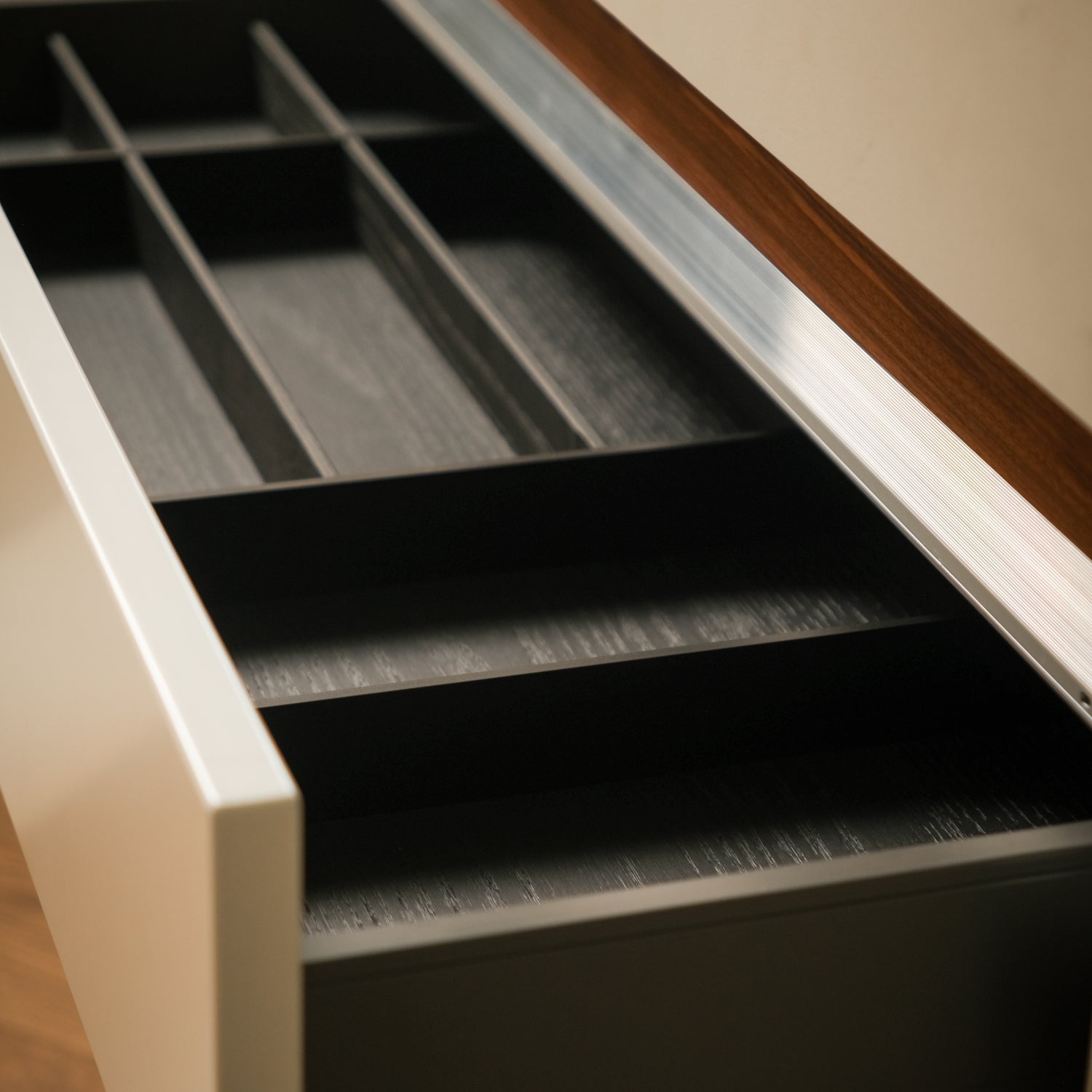 TM Italia Kitchen + Island with integrated appliances at Archideco Interior Gallery
