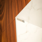 TM Italia Kitchen + Island with integrated appliances at Archideco Interior Gallery