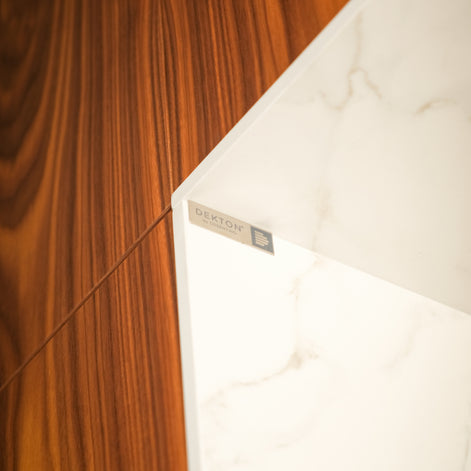 TM Italia Kitchen + Island with integrated appliances at Archideco Interior Gallery