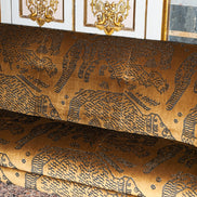 Dedar Milano Tiger Mountain Velvet Upholstery & Curtain Fabric | Luxury Jacquard Textile