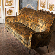 Dedar Milano Tiger Mountain Velvet Upholstery & Curtain Fabric | Luxury Jacquard Textile