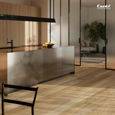 Corà Collezione 190 Polvere Brushed European Oak Parquet