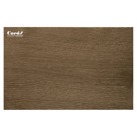Corà Collezione 190 Terra earthy brown brushed European oak parquet with matt UV Oil finish from Archideco Riga