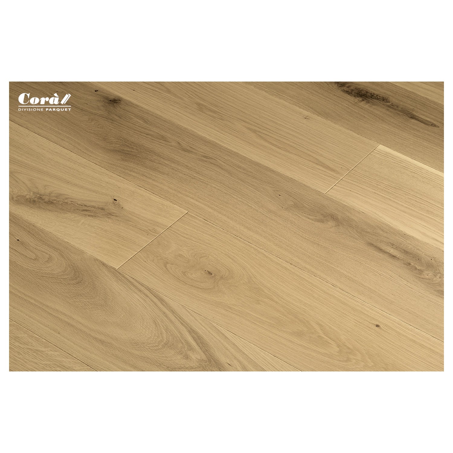 Corà Easy Click Naturalizzato Rovere CBA-F2 Oak Parquet