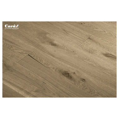Corà Easy Click Noce CBA-F12 taupe grey oak parquet flooring available at Archideco Riga