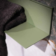 Arblu L35 Bathroom Hook with Shelf – Verde Kiwi