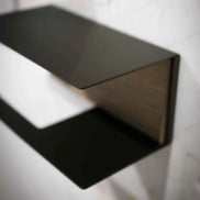 Arblu Wall-Mounted Toilet Paper Holder with Shelf