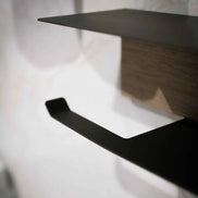 Arblu Wall-Mounted Toilet Paper Holder with Shelf