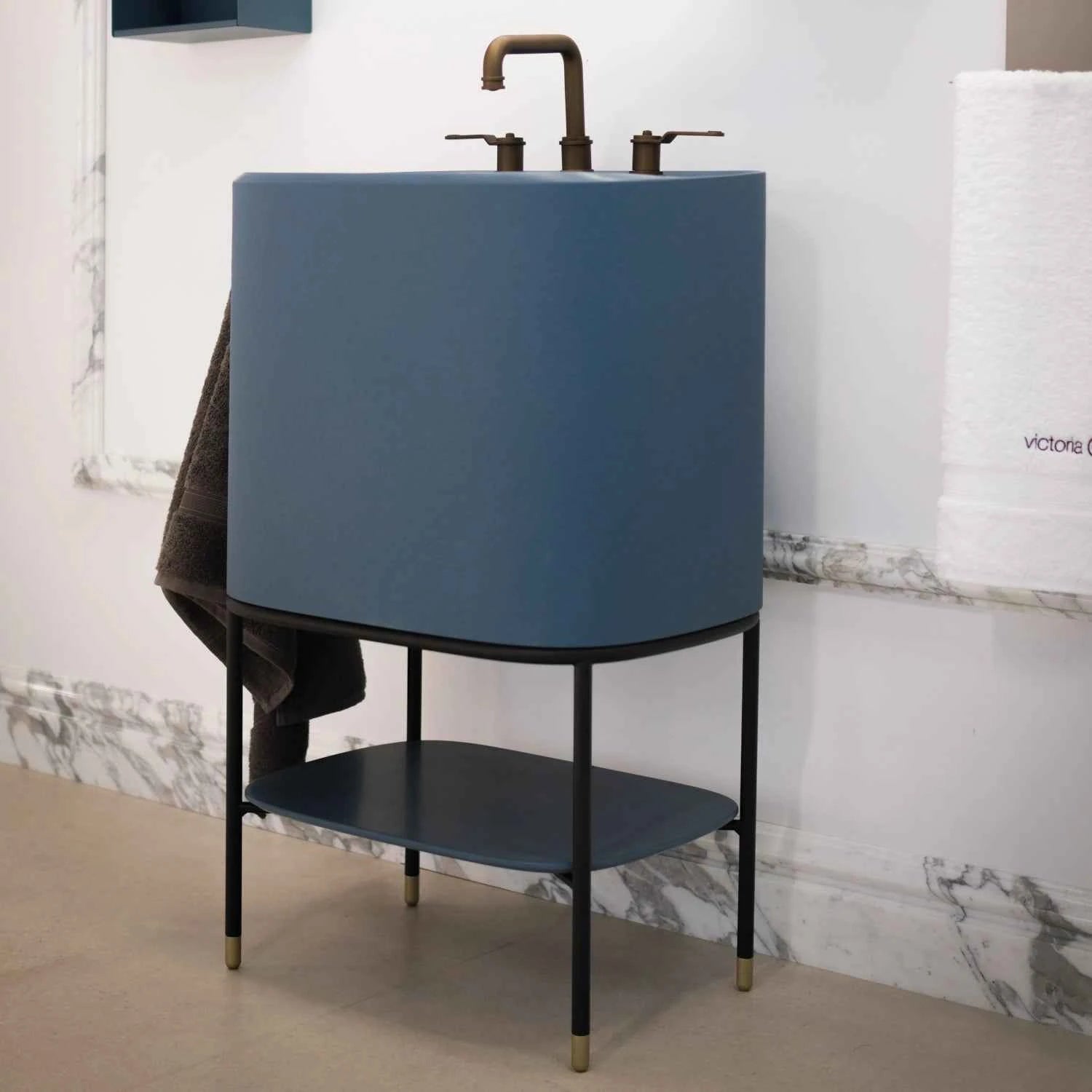 Arblu ALLEGRO Bathroom Set with Washbasin & Mirror