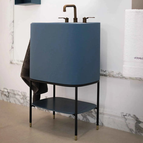 Arblu ALLEGRO Bathroom Set with Washbasin & Mirror