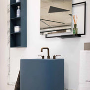 Arblu ALLEGRO Bathroom Set with Washbasin & Mirror