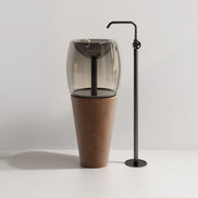 Karol TOSCA Freestanding Washbasin in Blown Glass