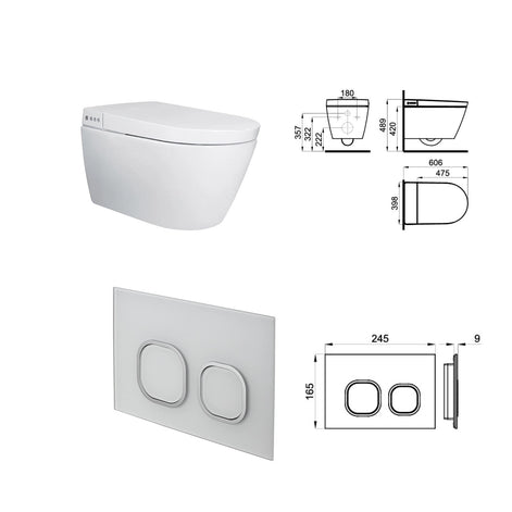 Noken I-Comfort Smart Wall-Hung Toilet Set