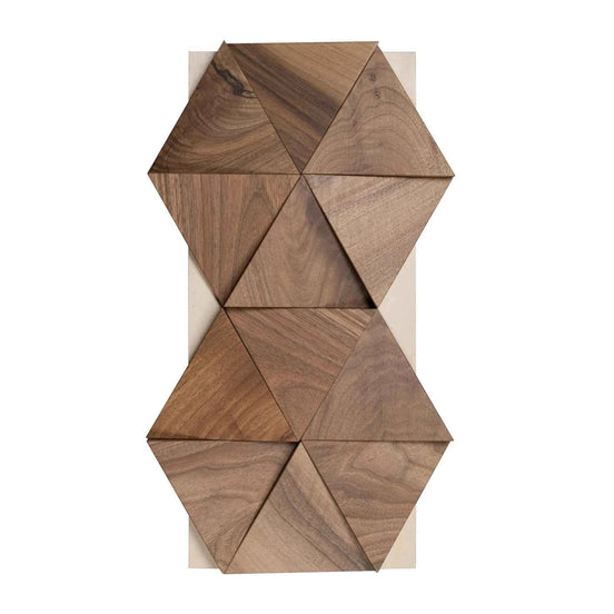 Wonderwall Studios Blades Walnut Wall Panel