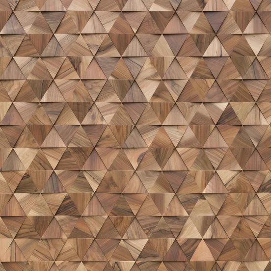 Wonderwall Studios Blades Walnut Wall Panel