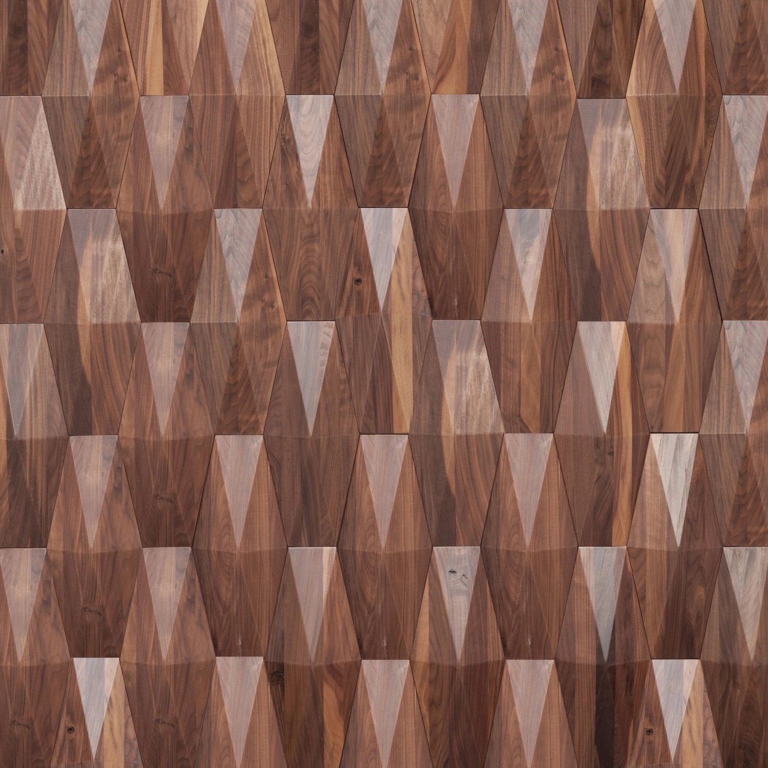 Wonderwall Studios Cameo American Walnut Wall Panel