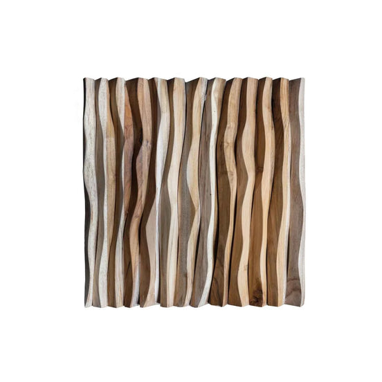 Wonderwall Studios Canyon Teak Root Wall Panel