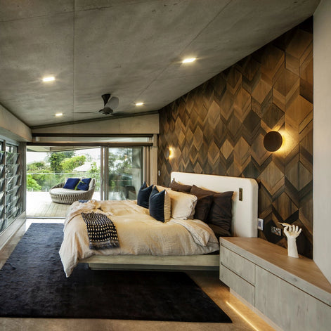 Wonderwall Studios Clue Bog Oak Wall Panel