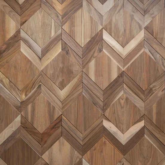 Wonderwall Studios Clue Walnut Wall Panel