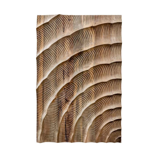 Wonderwall Studios Current Teak Wood Wall Panel