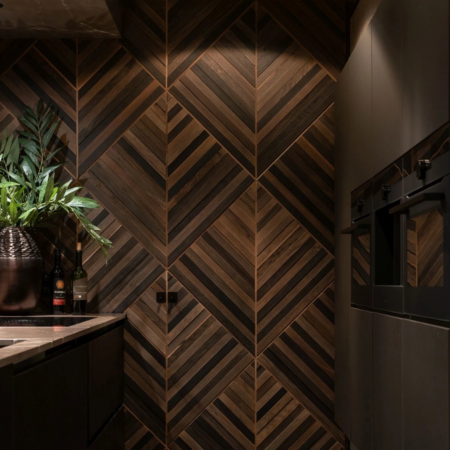 Wonderwall Studios Harvest Bog Oak Wall Panel