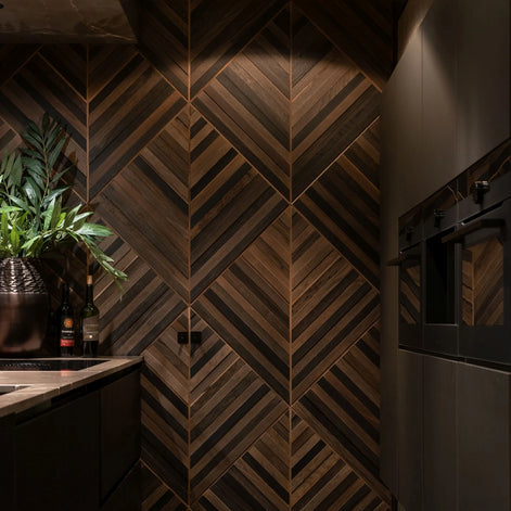 Wonderwall Studios Harvest Bog Oak Wall Panel