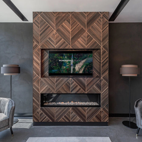 Wonderwall Studios Harvest Bog Oak Wall Panel